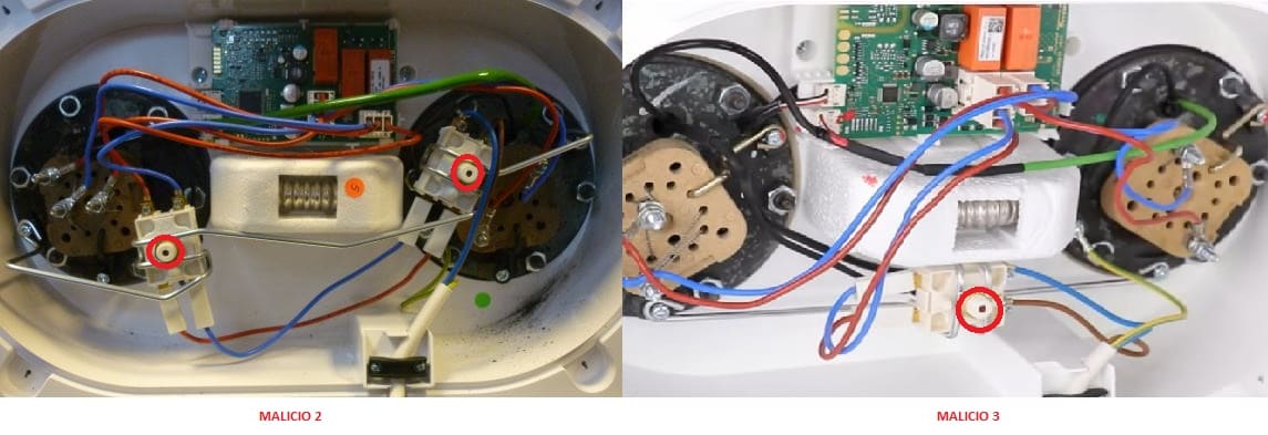 Comment réarmer un chauffe eau électrique plat - thermostat de sécurité (exemple Thermor Malicio 2 et 3)